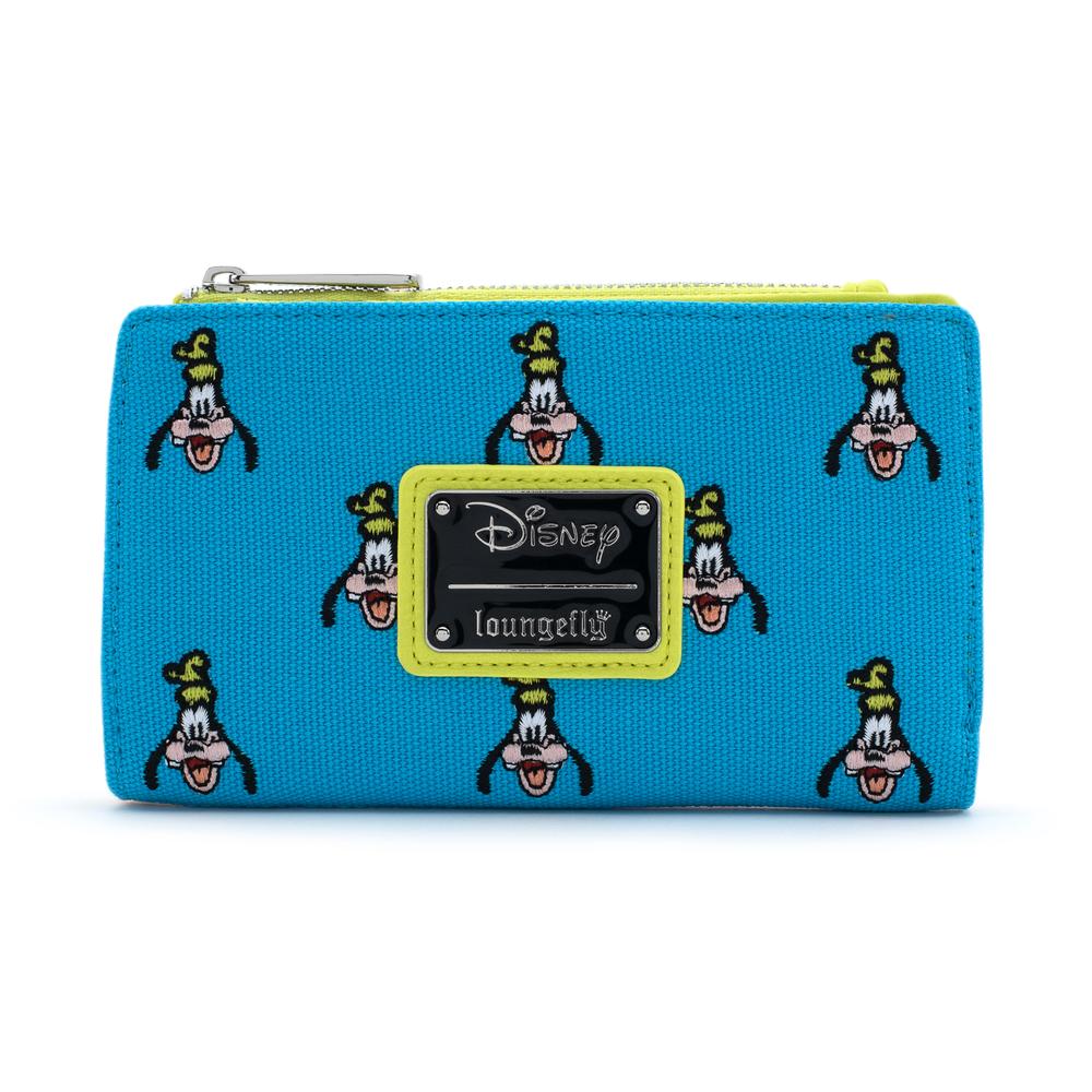 DISNEY GOOFY AOP EMBROIDERED CANVAS WALLET - Gallery of Art & Collectibles
