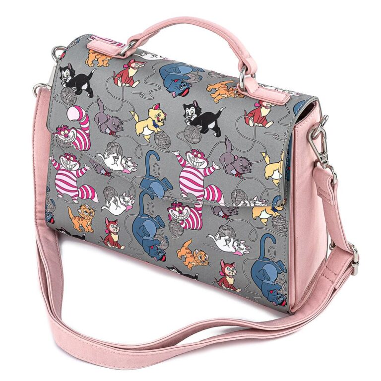 Loungefly DISNEY CATS AOP CROSSBODY BAG Gallery of Art & Collectibles