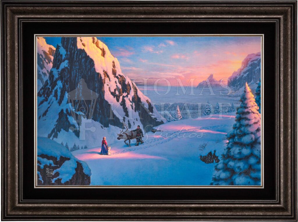 Disney Frozen Art By Thomas Kinkade Studios® Gallery of Art