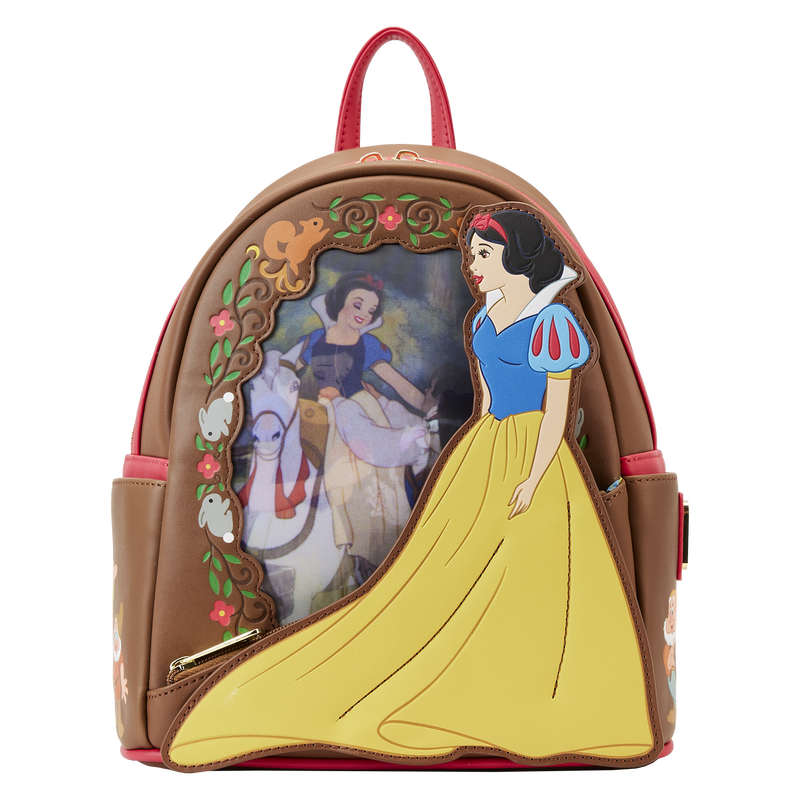 Loungefly Snow White and the Seven Dwarfs Scenes Ziparound Wallet