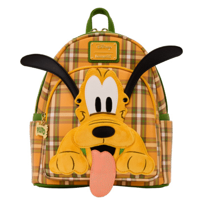 Pluto 95th Anniversary Plaid Mini Backpack - Image 3