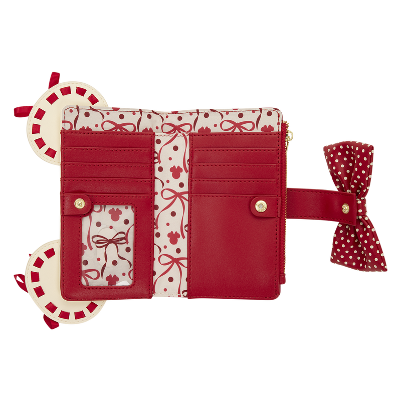 Minnie Mouse Rock the Dots Coquette Flap Wallet - Image 3