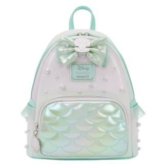 The Little Mermaid Iridescent Pearl Mini Backpack