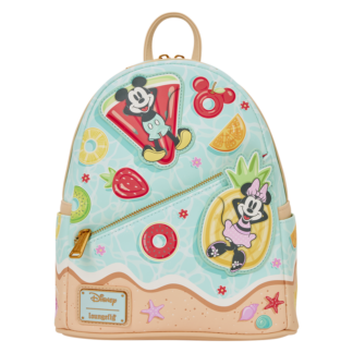 Mickey & Minnie Beach Fun Mini Backpack NEW