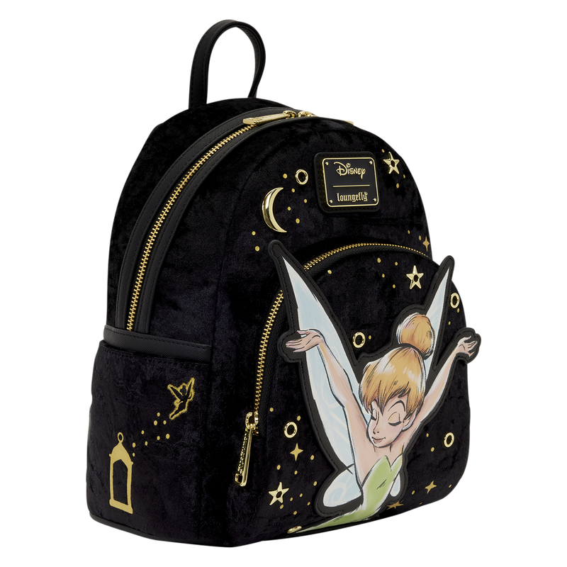 Tinker Bell Pixie Dust Velvet Mini Backpack - Image 3