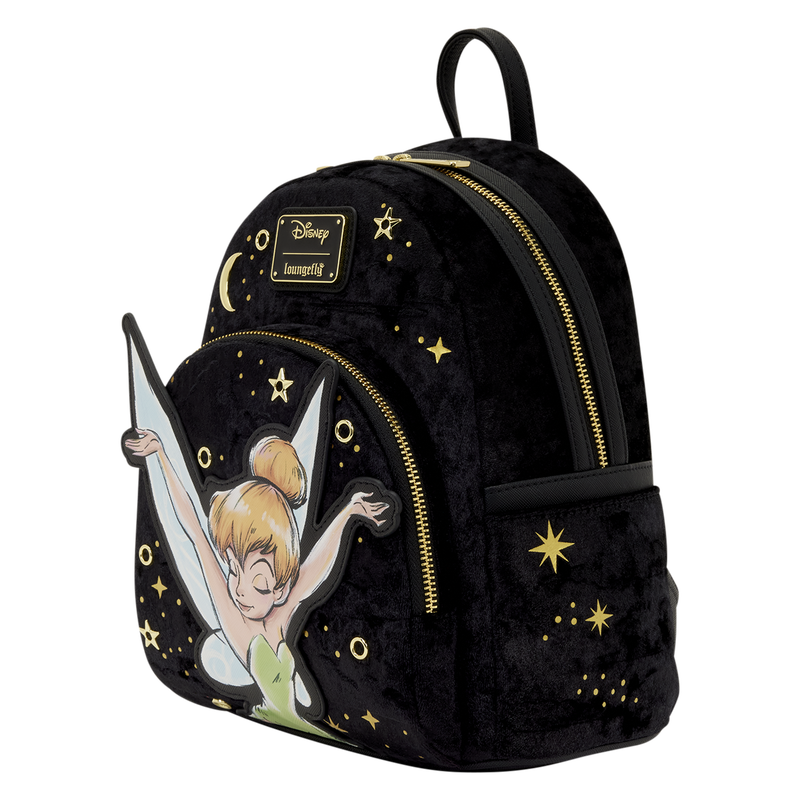 Tinker Bell Pixie Dust Velvet Mini Backpack - Image 4