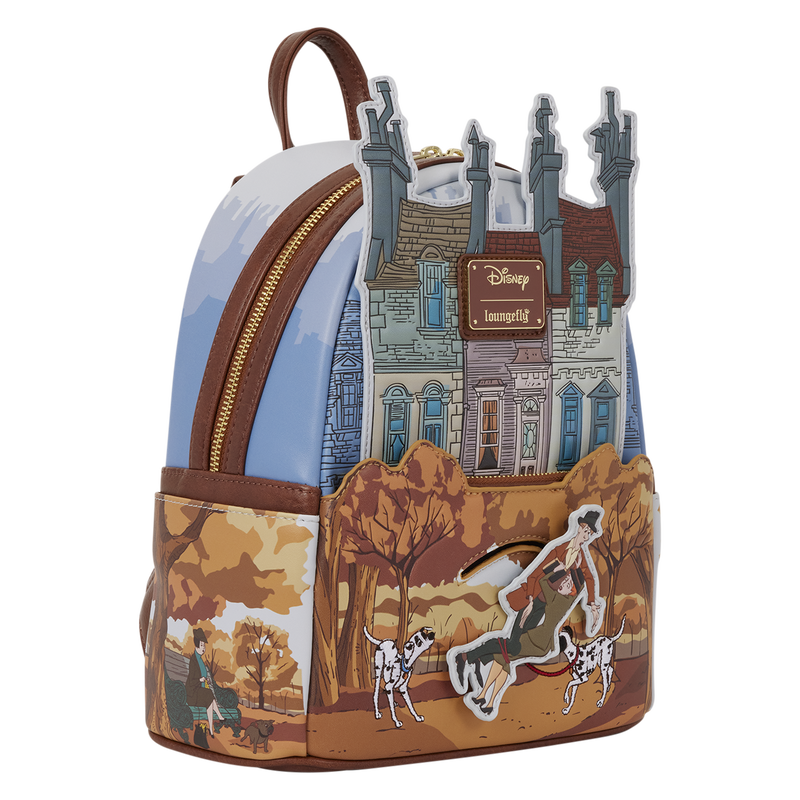 101 Dalmatians Roger & Anita Scene Mini Backpack - Image 4