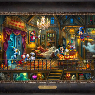 Disney's Mickey and Friends Spooktacular Halloween Wall Art By Scott Smith